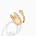 Cleo Full Diamond Twist Ring