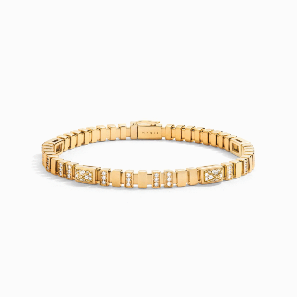 Cleo Link Full Diamond Bracelet