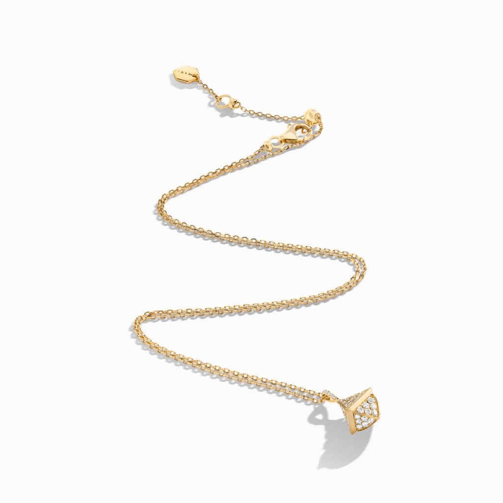 Cleo Rev Mini Full Diamond Pendant