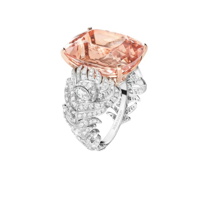 Plume de Paon Ring