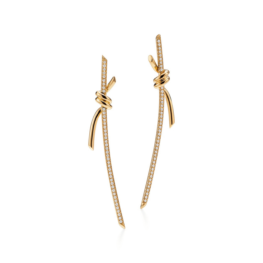 Tiffany Knot Drop Earrings