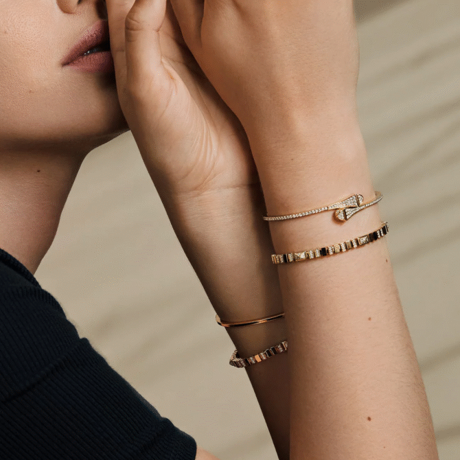 Cleo Link Full Diamond Bracelet