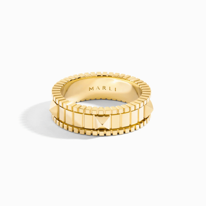 LIFE Gold Spinning Ring