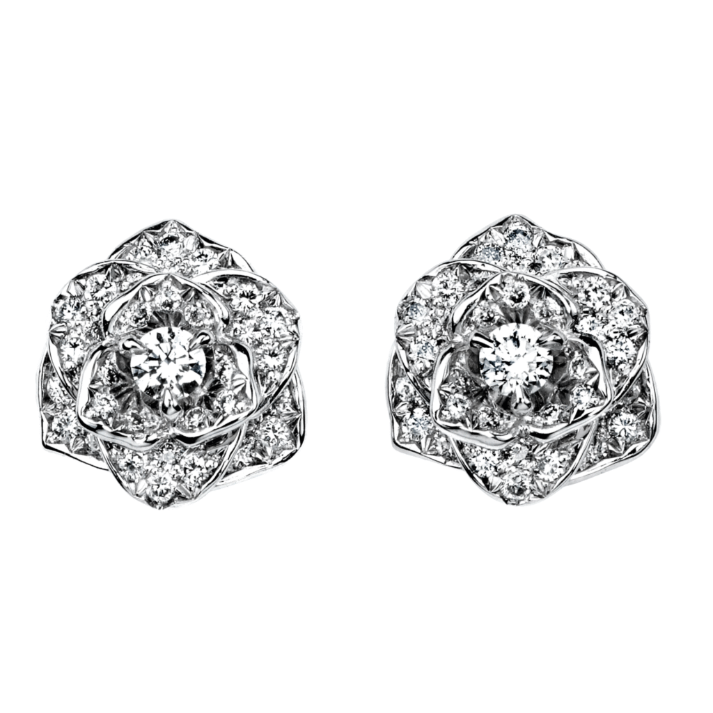 Piaget Rose Earrings