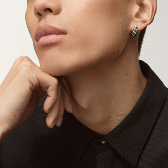 Clash de Cartier Hoop Earrings, Mini Model