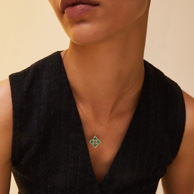 Venetian Princess Pendant with Diamonds