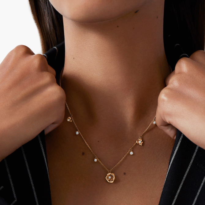 Piaget Rose Necklace