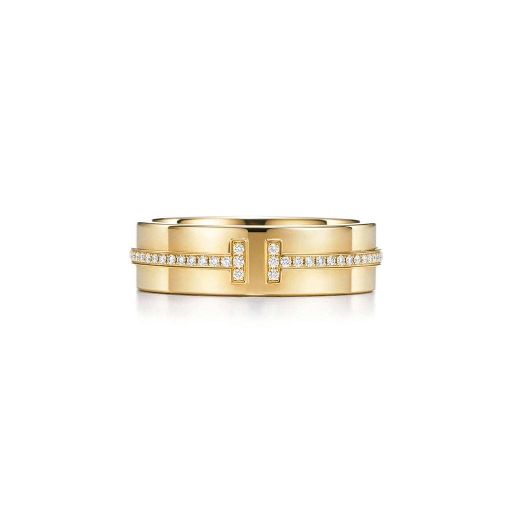 Tiffany T Wide Diamond Ring