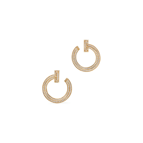 Tiffany T T1 Open Hoop Earrings