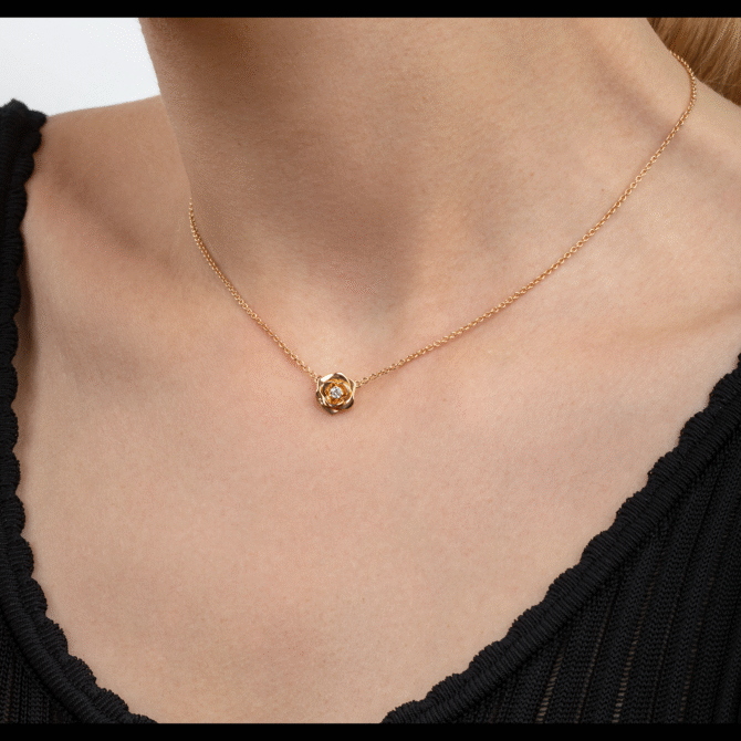Piaget Rose Necklace