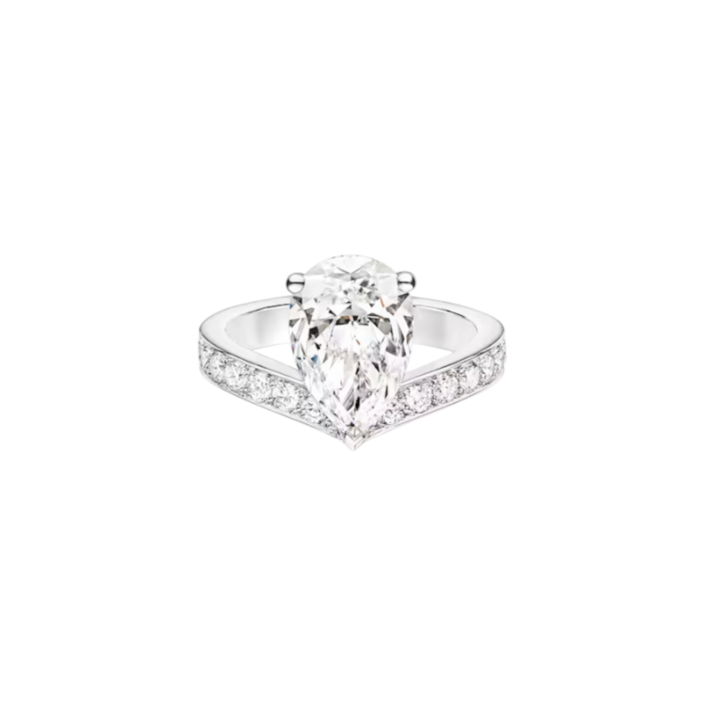 Joséphine Aigrette 3cts Solitaire Ring Platinum, Diamonds