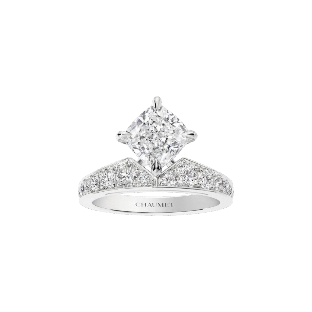 Joséphine Éclat Floral Solitaire 3cts Ring