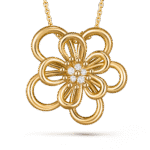 Flowerlace Clip Pendant