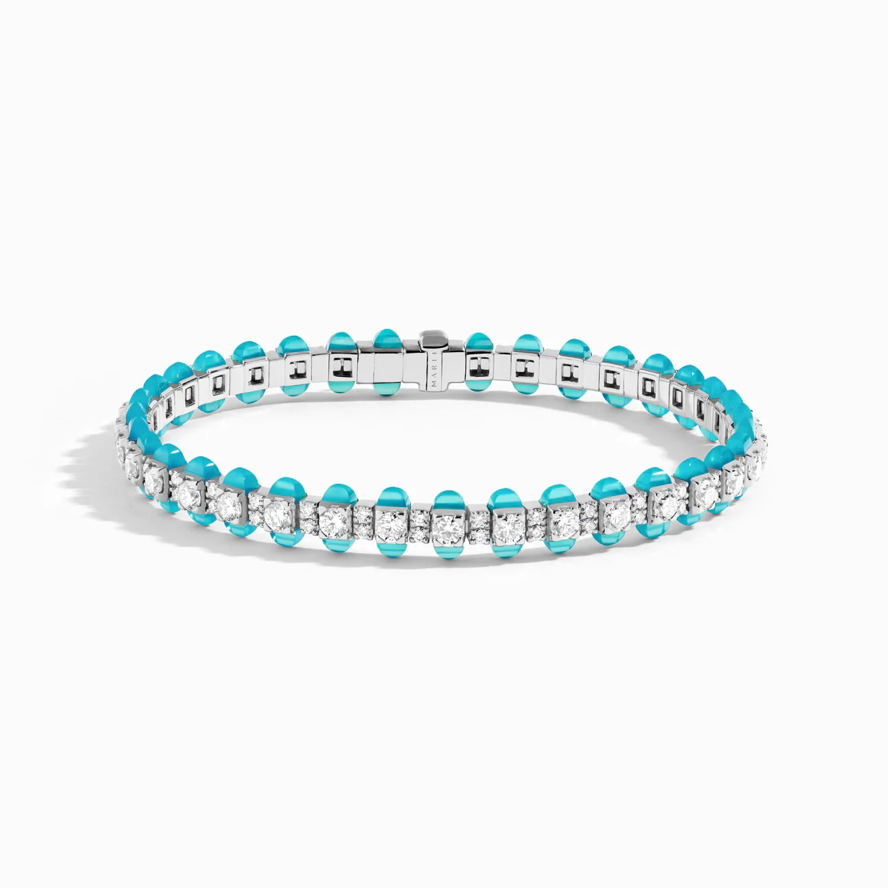 Tip-Top Diamond Tennis Bracelet