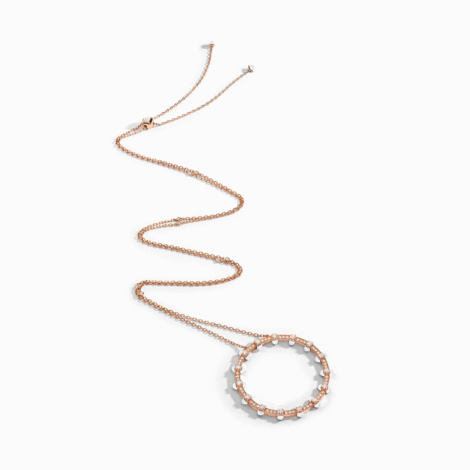 Tip-Top Diamond Halo Necklace