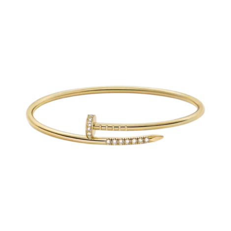 Juste Un Clou Bracelet, Small Model, Reverse-set Diamonds