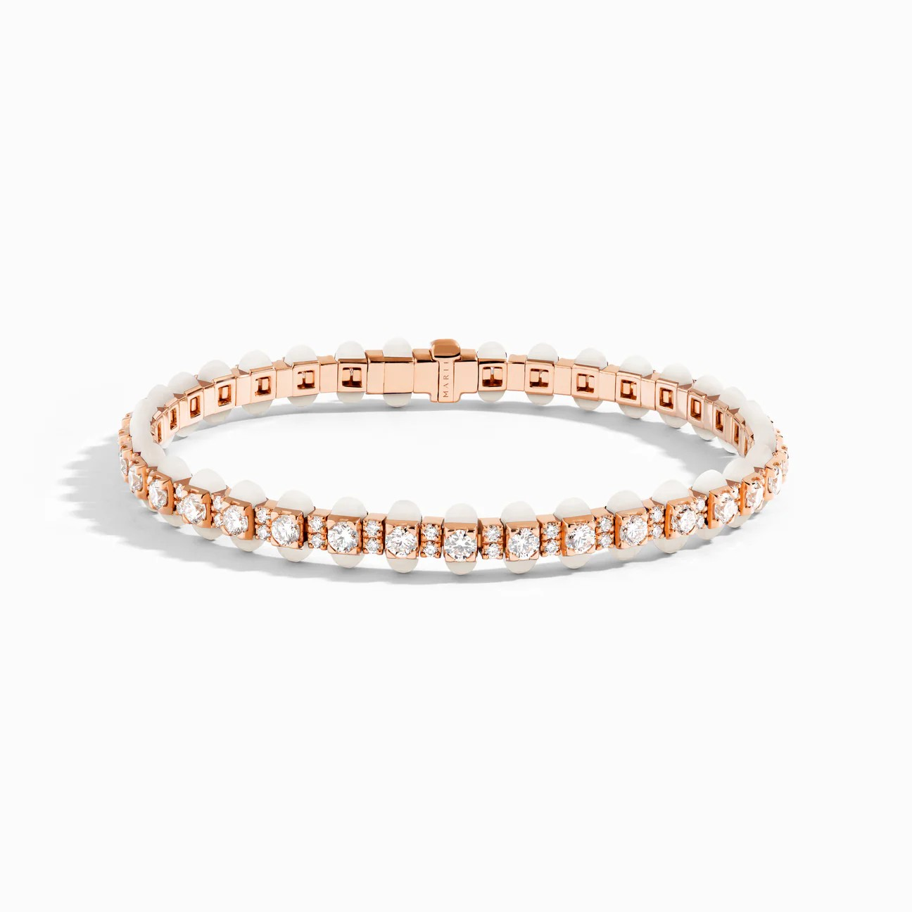 Tip-Top Diamond Tennis Bracelet