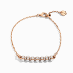 Tip-Top Diamond Chain Bracelet