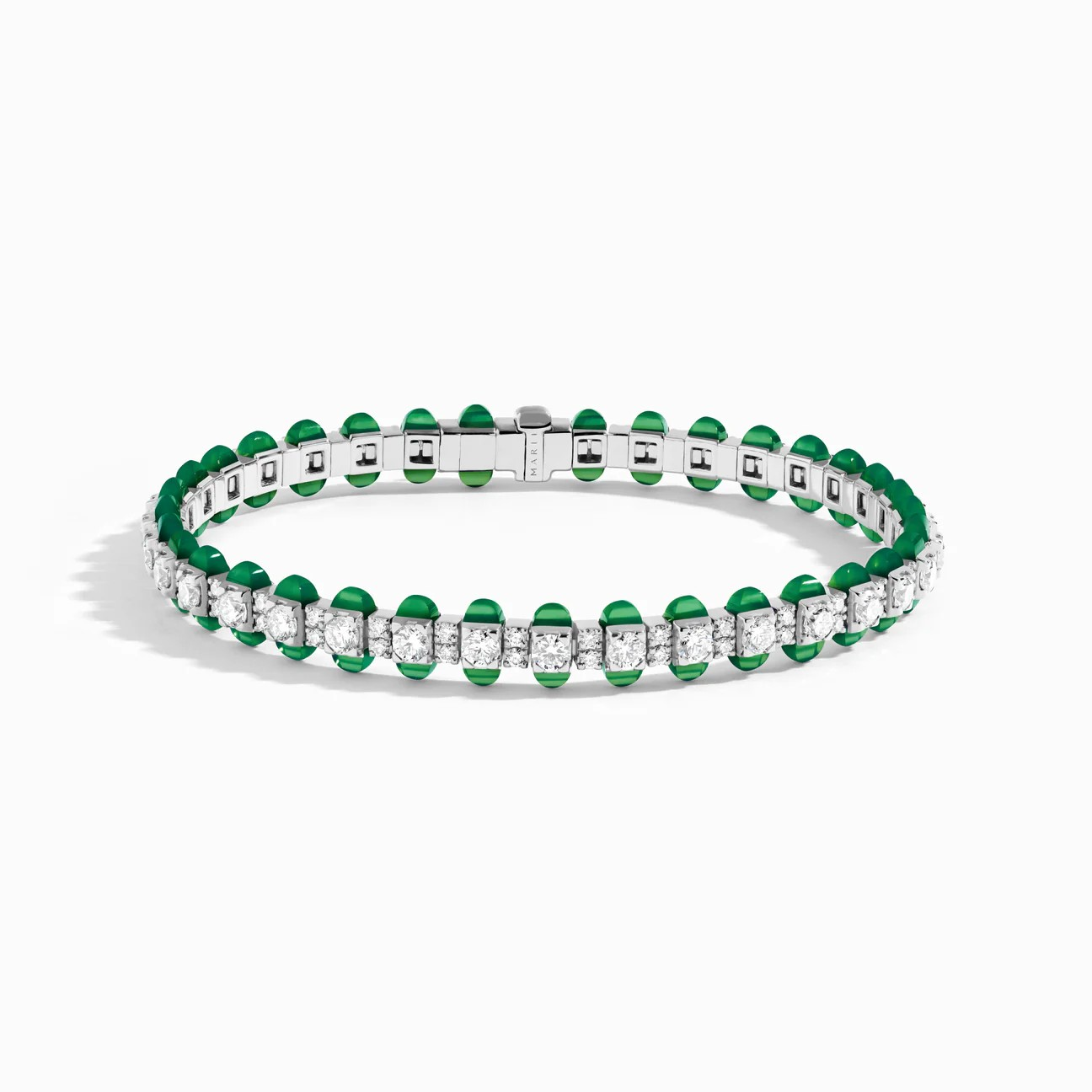 Tip-Top Diamond Tennis Bracelet