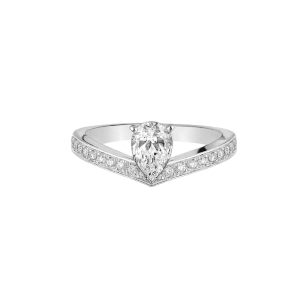 Joséphine Aigrette 0.50 cts Solitaire Ring Platinum, Diamonds
