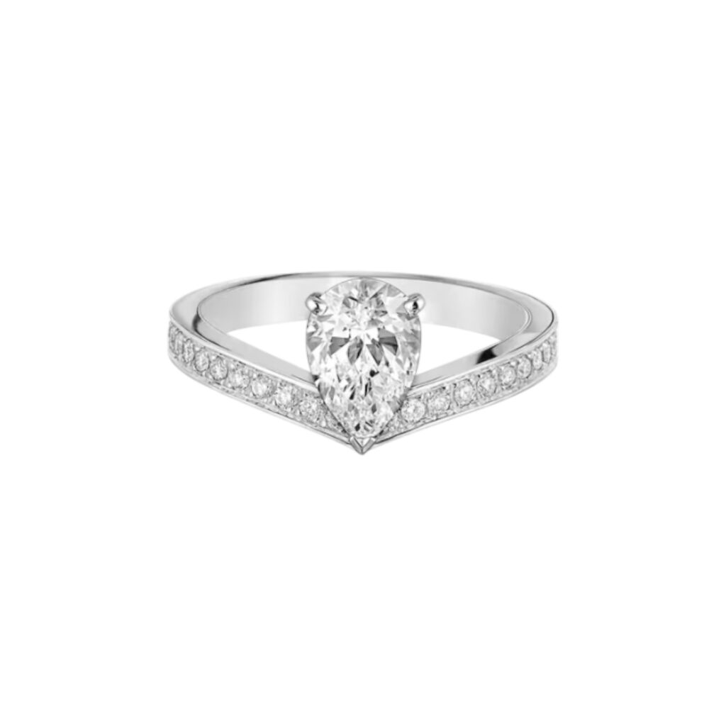 Joséphine Aigrette 1 ct Solitaire Ring Platinum, Diamonds