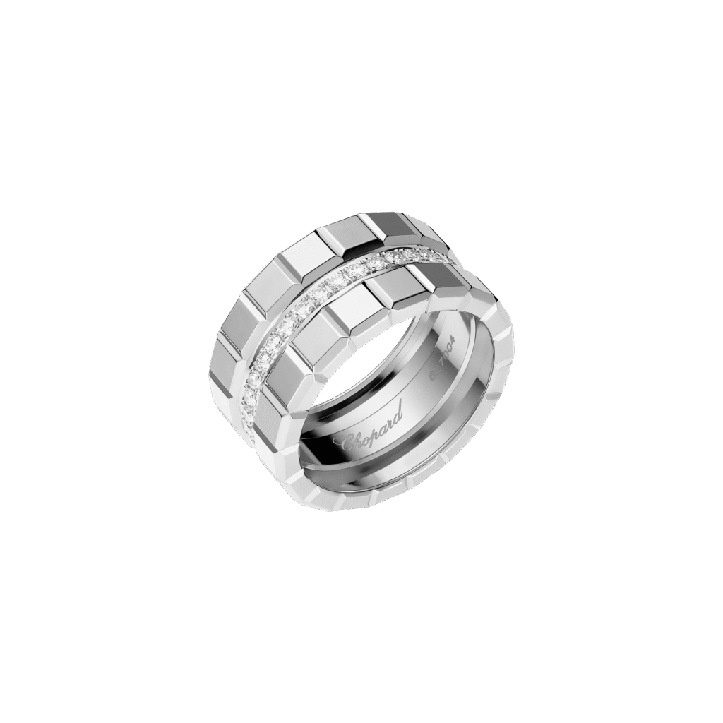 Ice Cube Ring, Ethical Gold, Diamonds