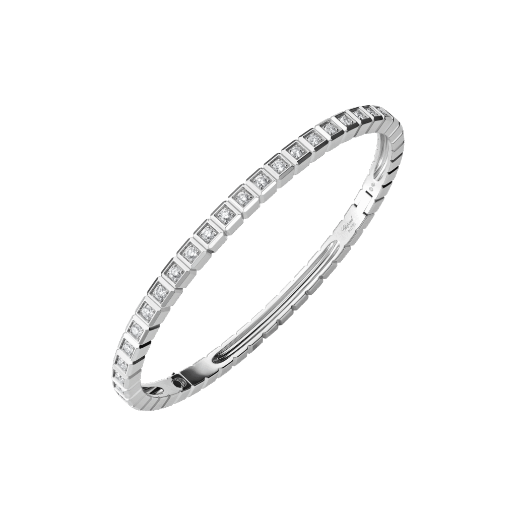 Ice Cube Bangle, Ethical Gold, Full-set Diamonds