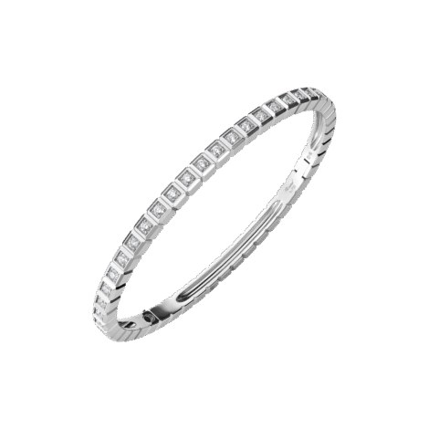 Ice Cube Bangle, Ethical Gold, Full-set Diamonds