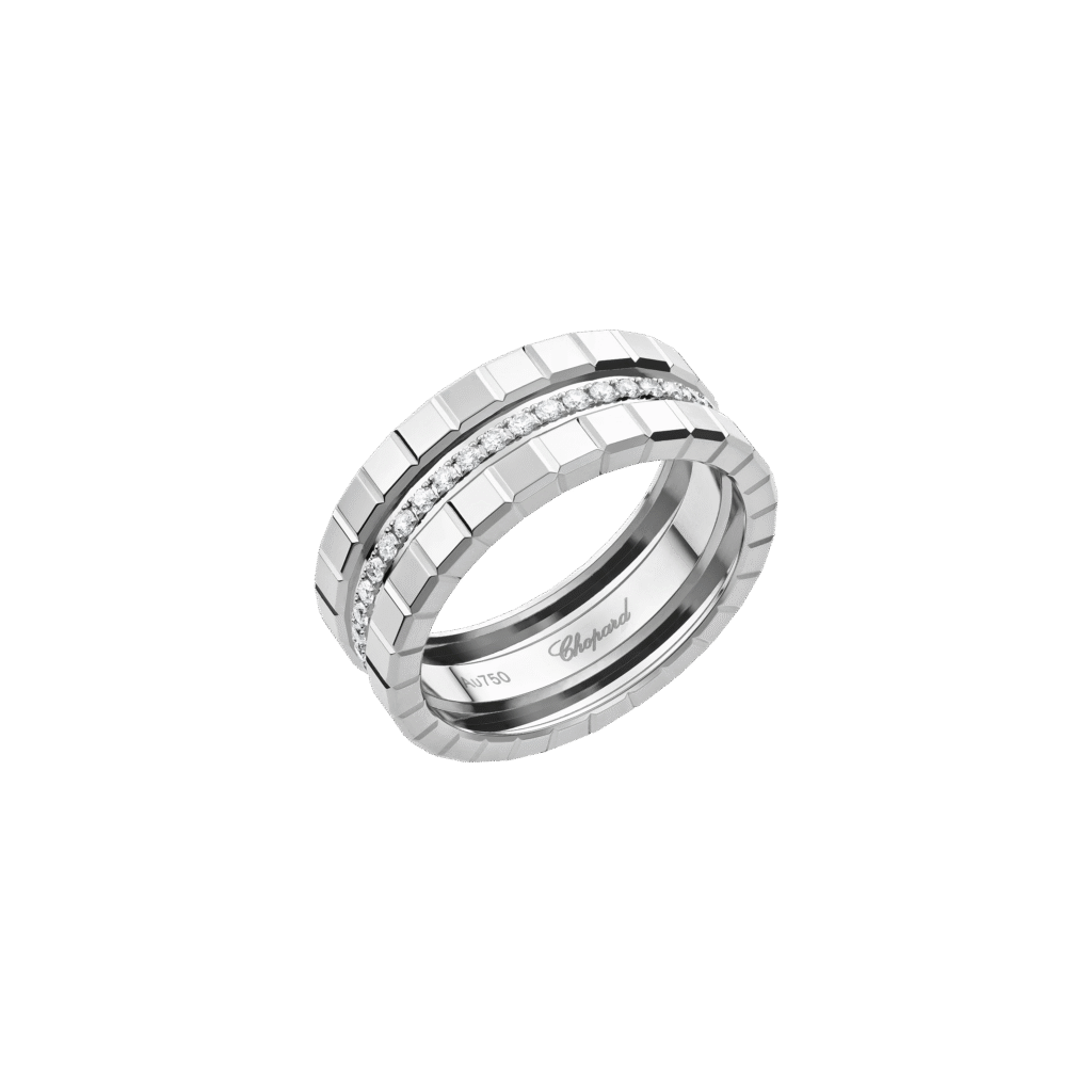 Ice Cube Ring, Ethical Gold, Diamonds