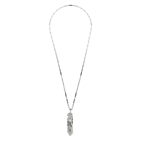 Panthère de Cartier Long Necklace, Small Model, Paved