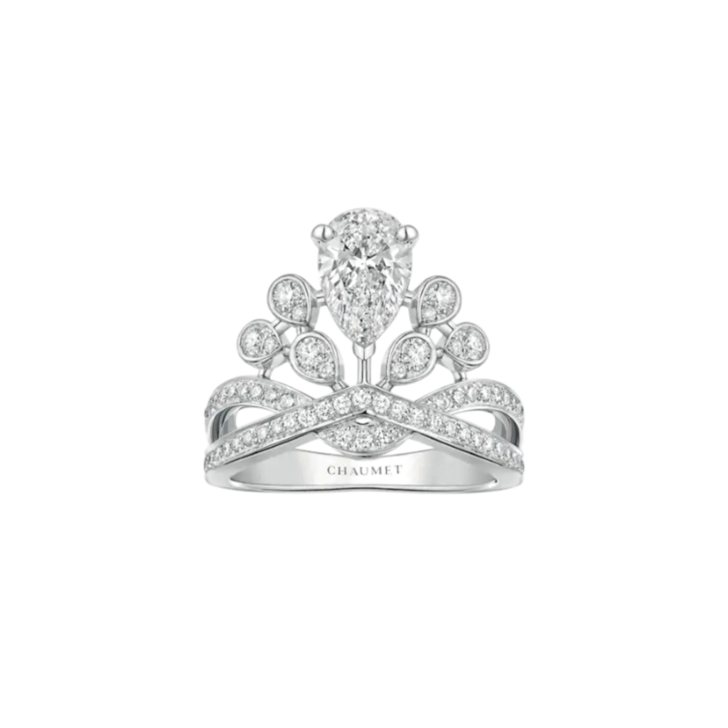 Joséphine Aigrette Impériale Ring, Platinum, diamonds