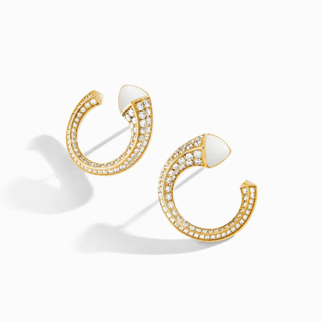Cleo Venus Diamond Stud Earrings