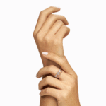 Rock Circle Double-Strand Ring - Image 2