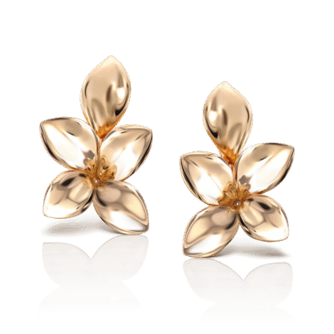 Giardini Segreti Earrings, Five Leaves Small Earrings