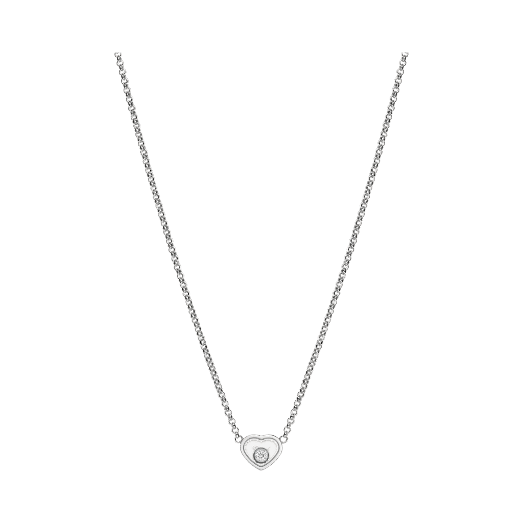 My Happy Hearts Necklace, Ethical Gold, Diamond