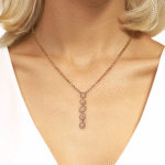 Rock Drop Chain Necklace - Image 2