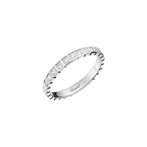 Ice Cube Ring, Ethical Gold, Half-set Diamonds
