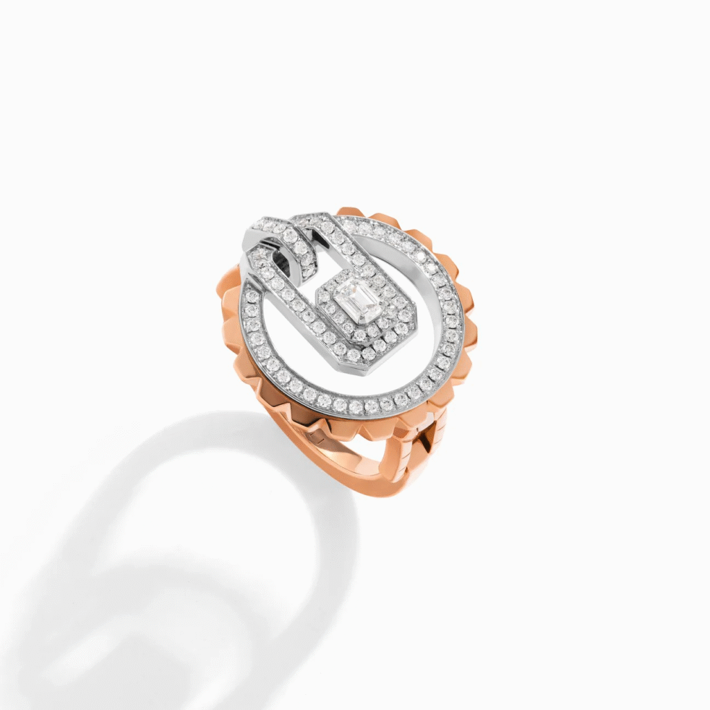 Empire Two-Tone Diamond Ring