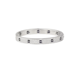 Love Bracelet, Classic Model, Paved, Ceramic
