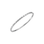 Ice Cube Bangle, Ethical Gold, Half-set Diamonds