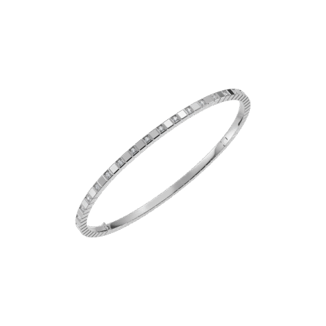 Ice Cube Bangle, Ethical Gold, Half-set Diamonds
