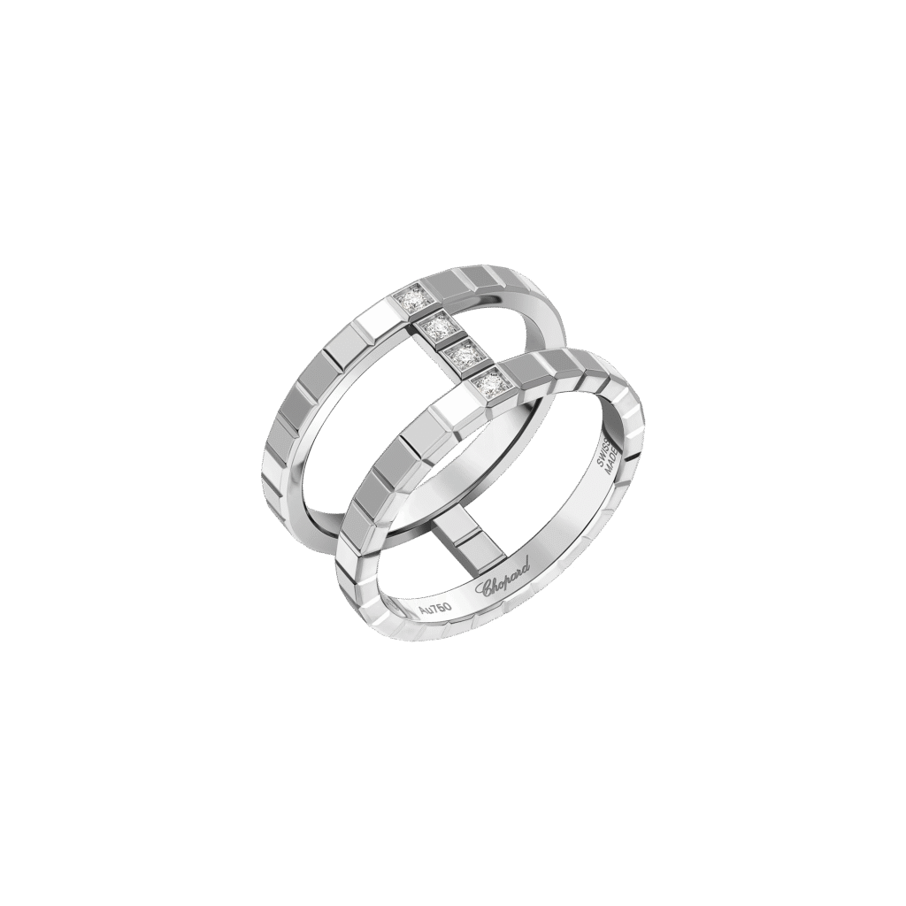 Ice Cube Ring, Ethical Gold, Diamonds