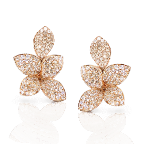 Giardini Segreti Earrings, Five Leaves Small Earrings