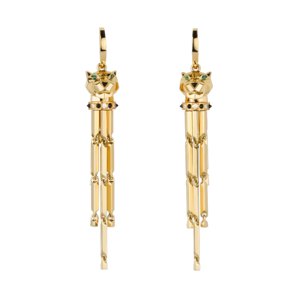 Panthčre de Cartier Earrings, Diamonds