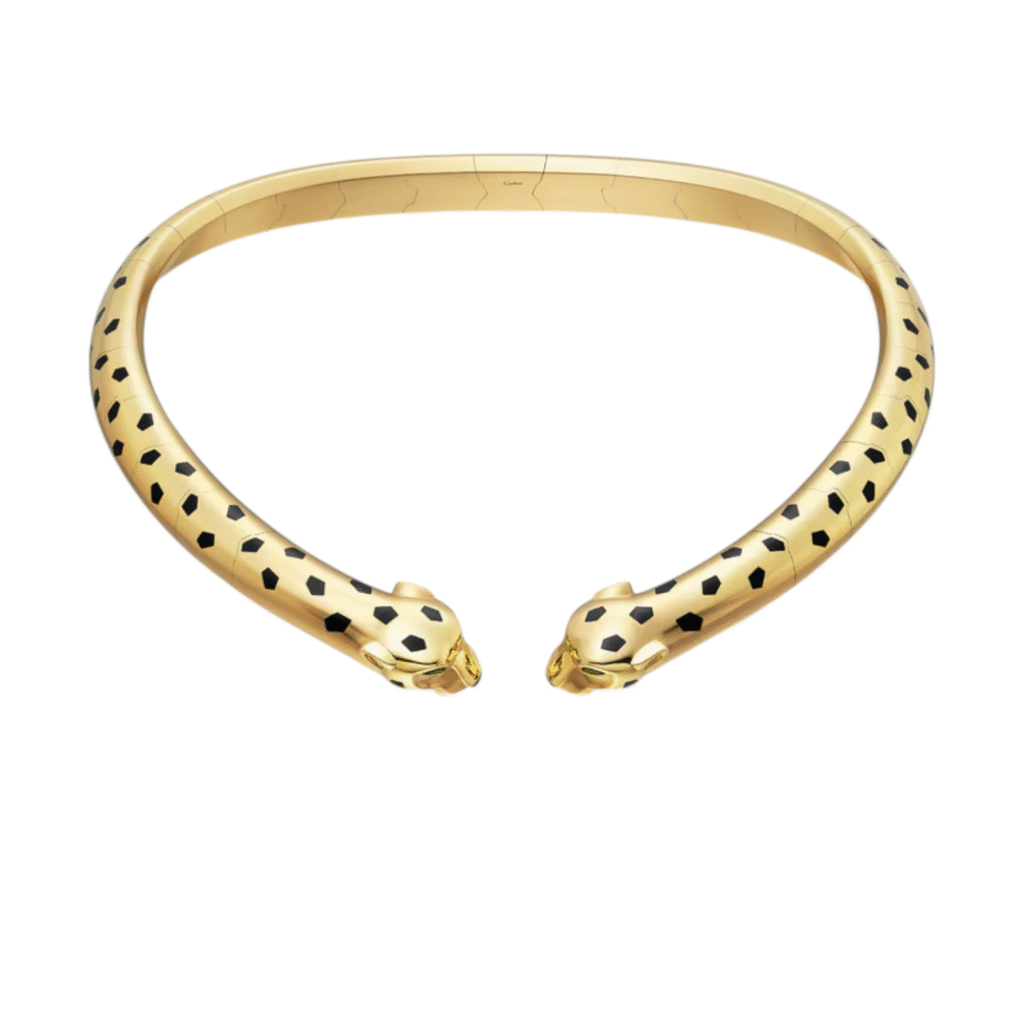 Panthčre de Cartier Torque Necklace, Articulated