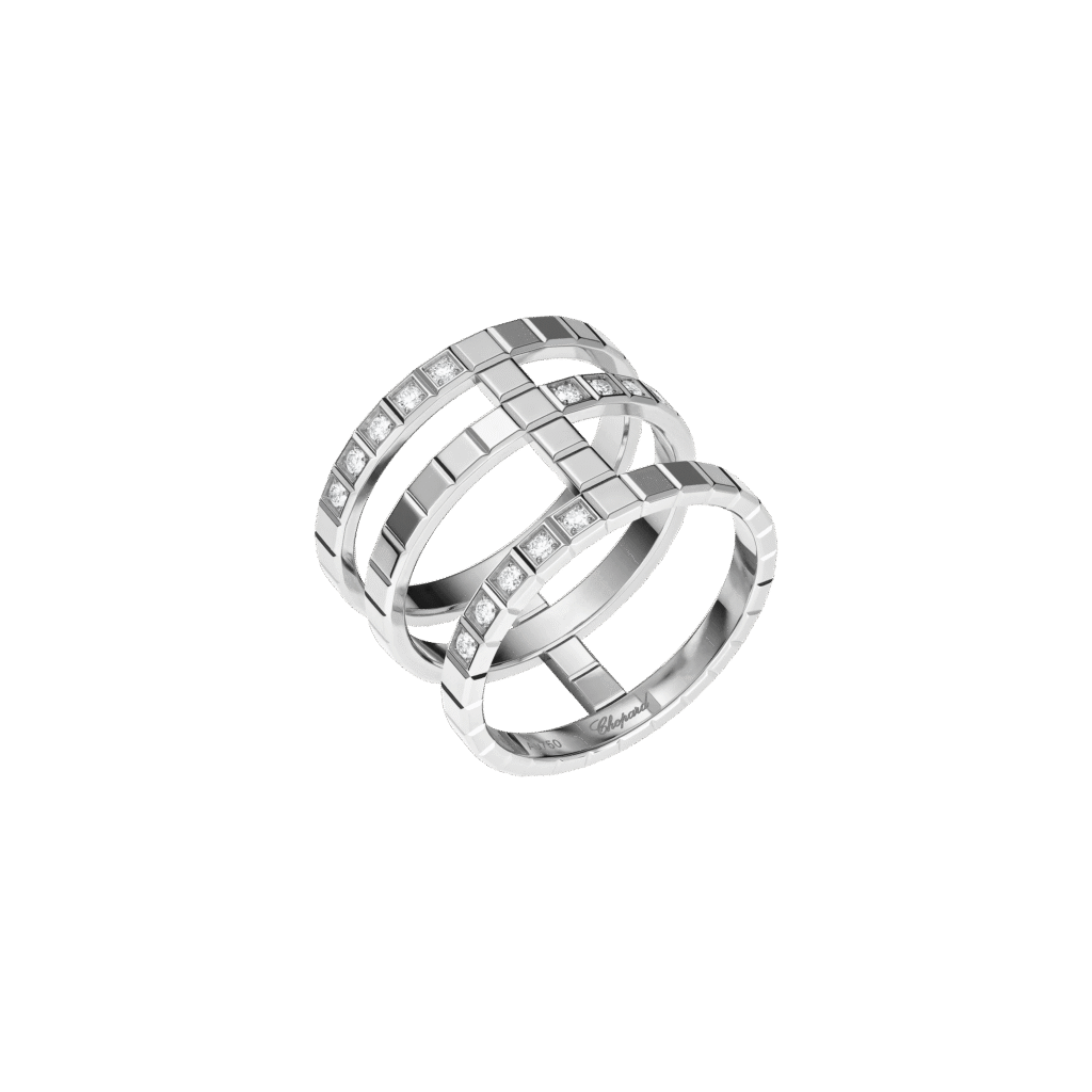 Ice Cube Ring, Ethical Gold, Diamonds