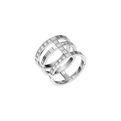 Ice Cube Ring, Ethical Gold, Diamonds