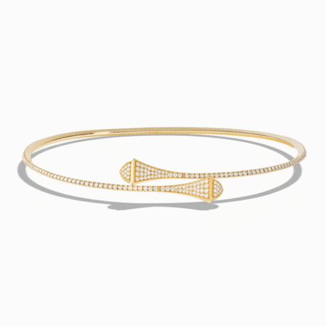 Cleo Full Diamond Slip-On Necklace