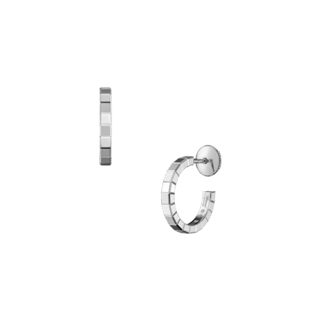 Ice Cube Earrings, Ethical Gold