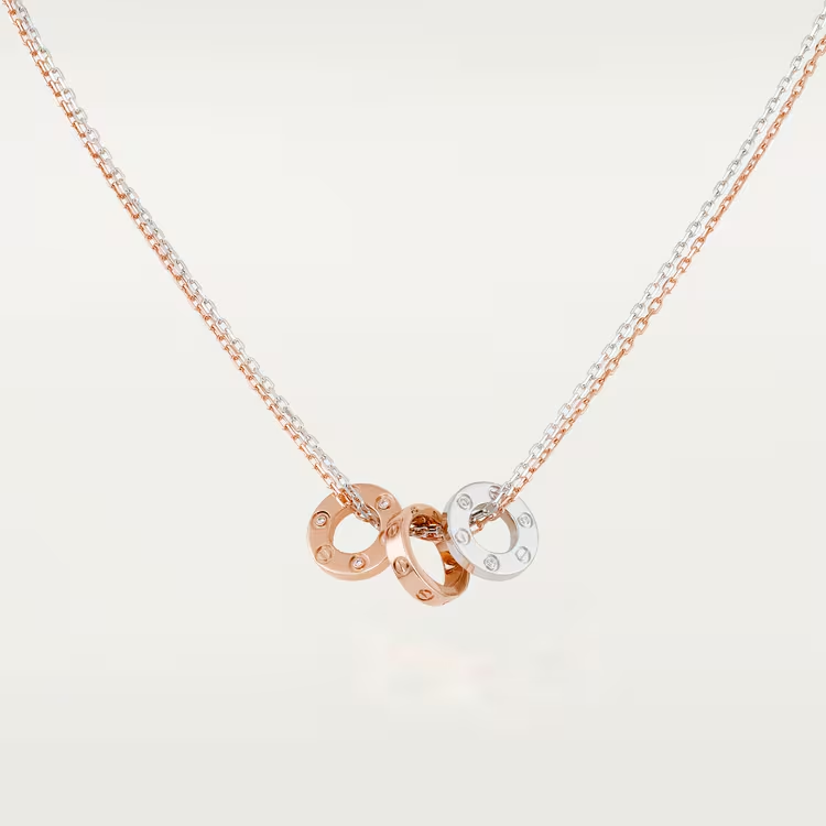 Love Pendant, 6 Diamonds - Image 3